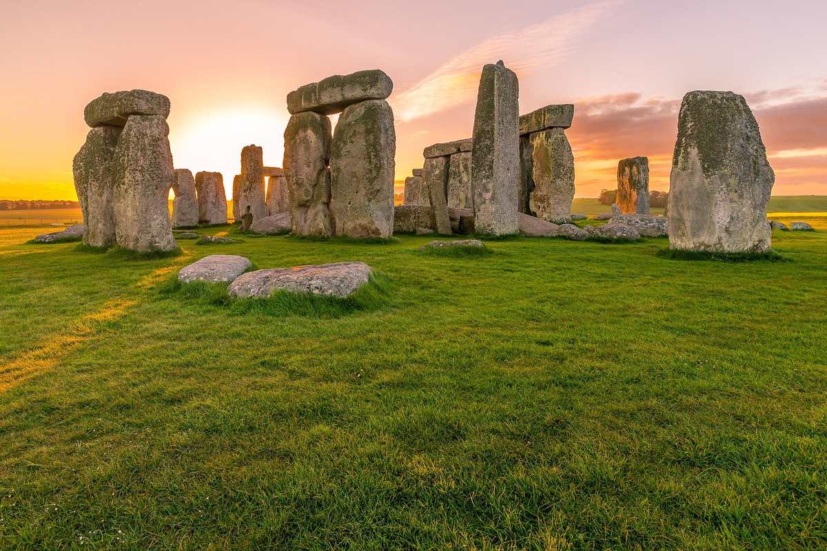 Stonehenge - najbardziej znany kamienny krąg celtycki