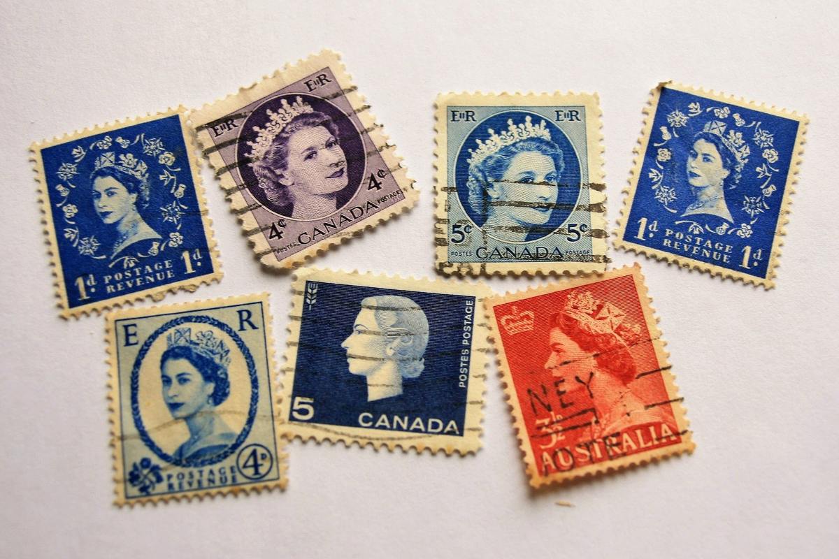 Znaczki pocztowe z wizerunkami królowej Elżbiety II